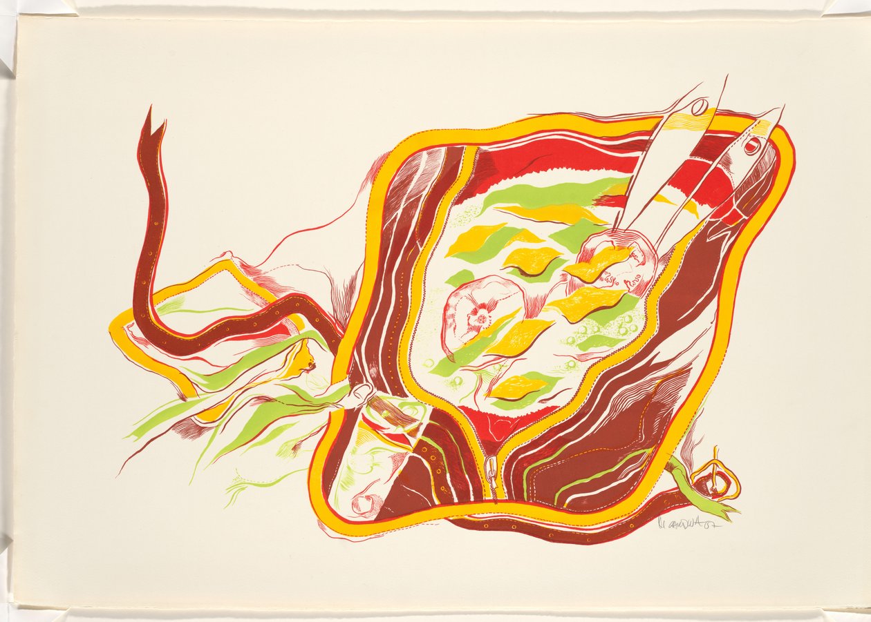 Sor alkotó: Miguel Ángel Cárdenas (signed by artist)