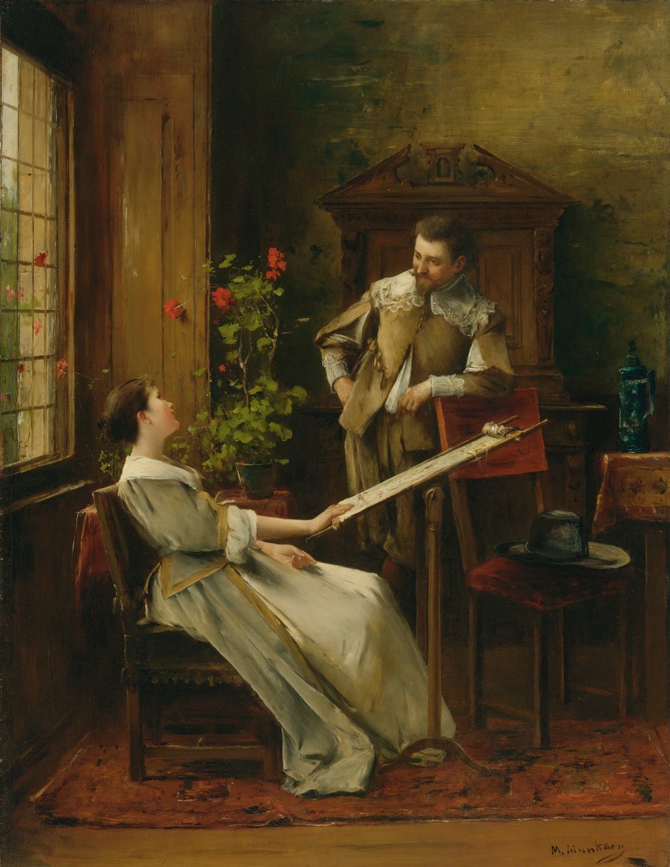 Flirt alkotó: Mihály Munkácsy
