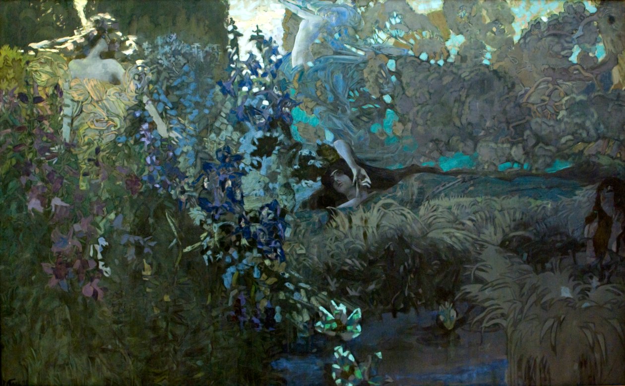 Reggel, 1897. alkotó: Mikhail Aleksandrovich Vrubel