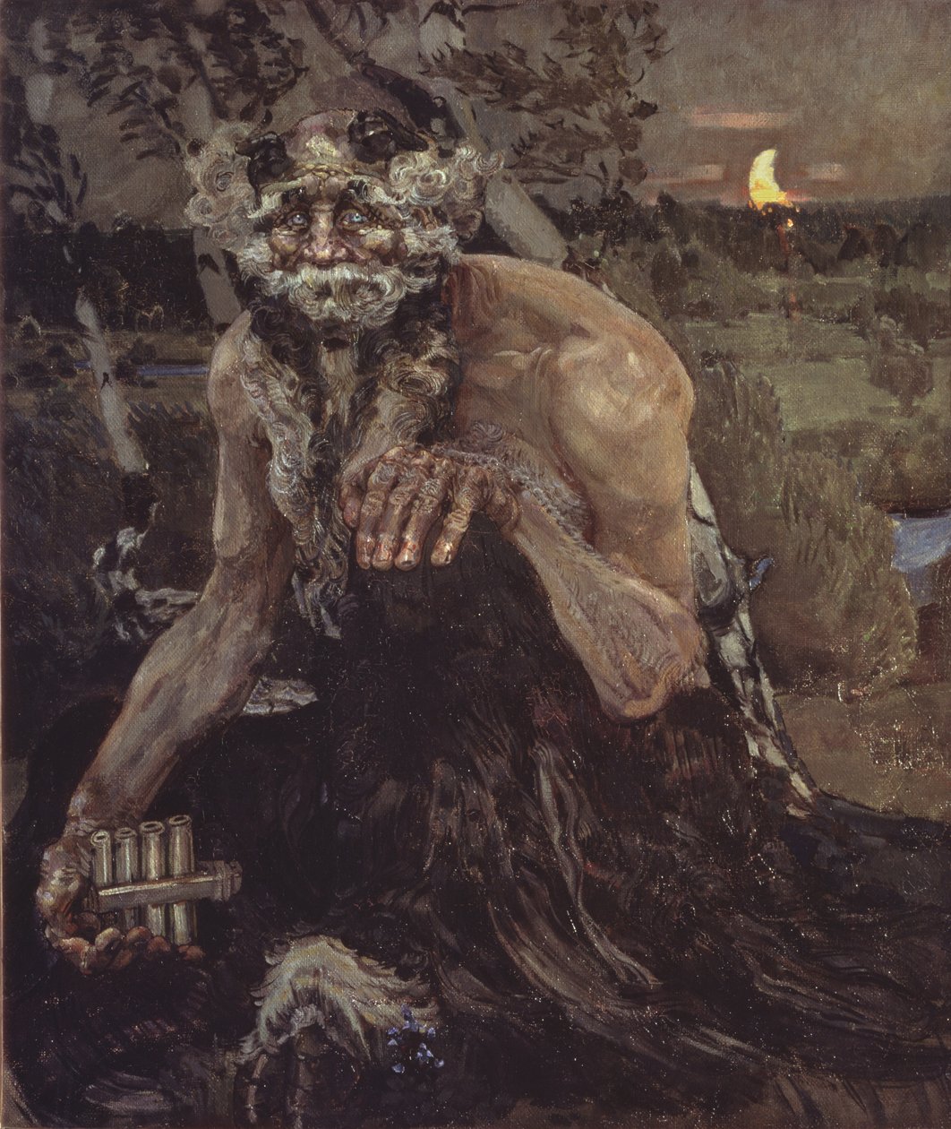 Pán, 1899 alkotó: Mikhail Aleksandrovich Vrubel