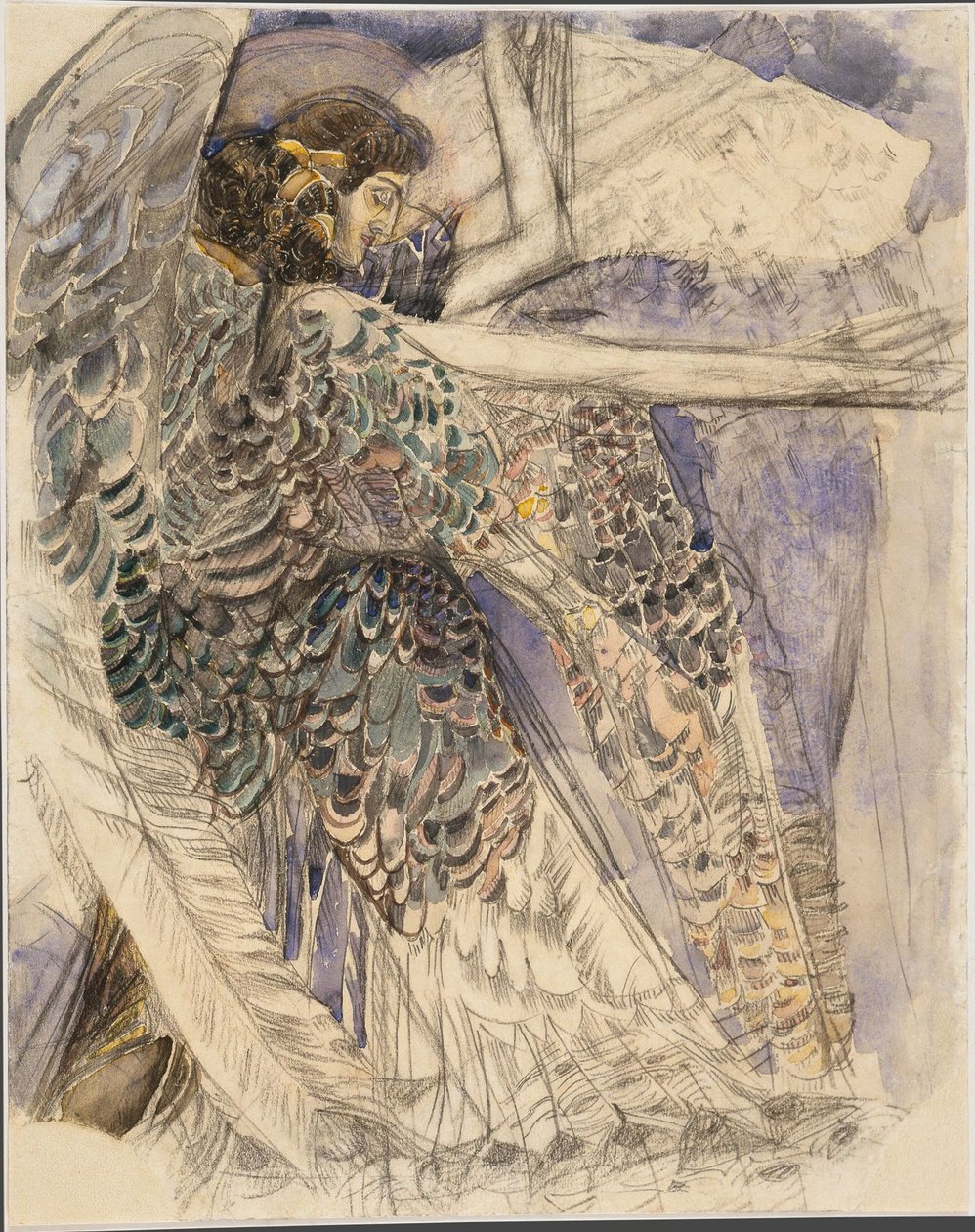 Szeraf, 1904-1905. alkotó: Mikhail Aleksandrovich Vrubel