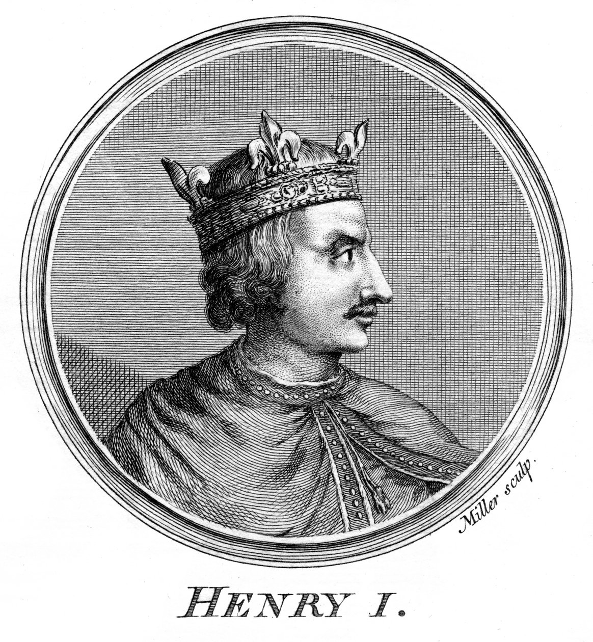 Henrik, Anglia királya. alkotó: Miller