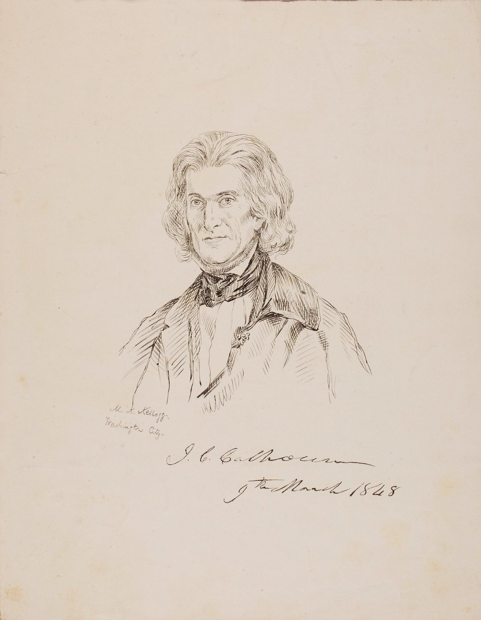 J.C. Calhoun alkotó: Miner Kilbourne Kellogg