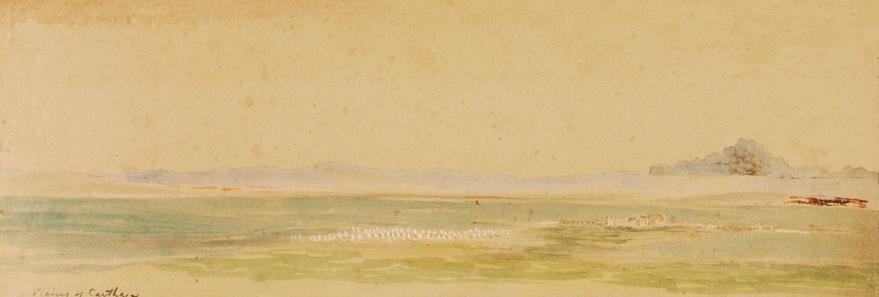 Karthágói síkság, 1854. alkotó: Miner Kilbourne Kellogg