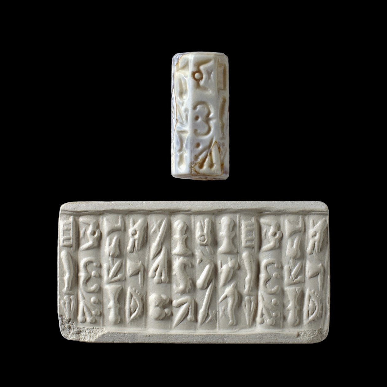 Nyolcszögletű pecsét (akát) alkotó: Minoan