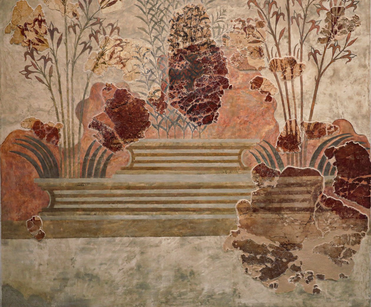 A "Liliom freskók" panel alkotó: Minoan