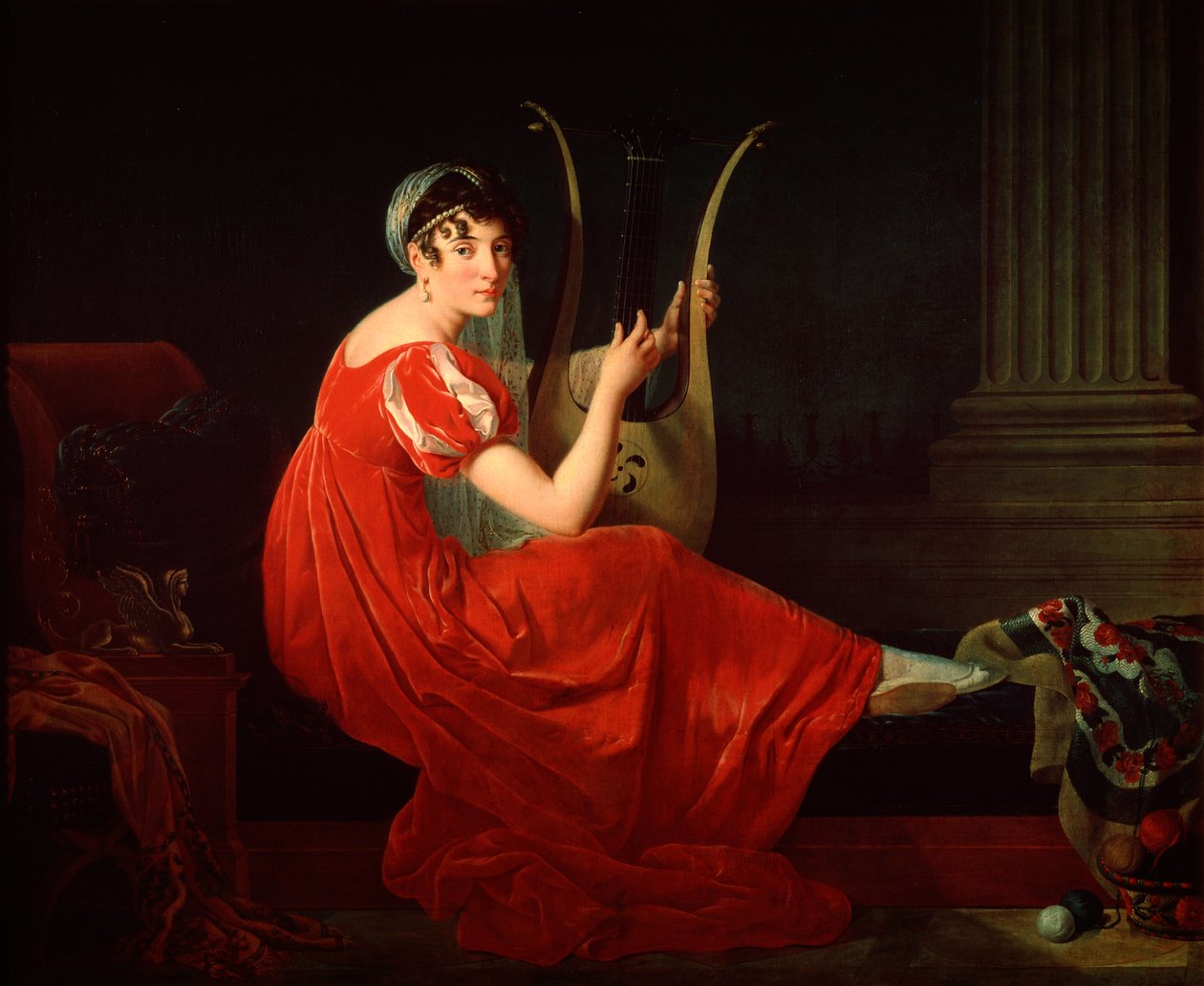 „Josefine Budajevszkaja portréja”, 1806. alkotó: Mlle Riviere