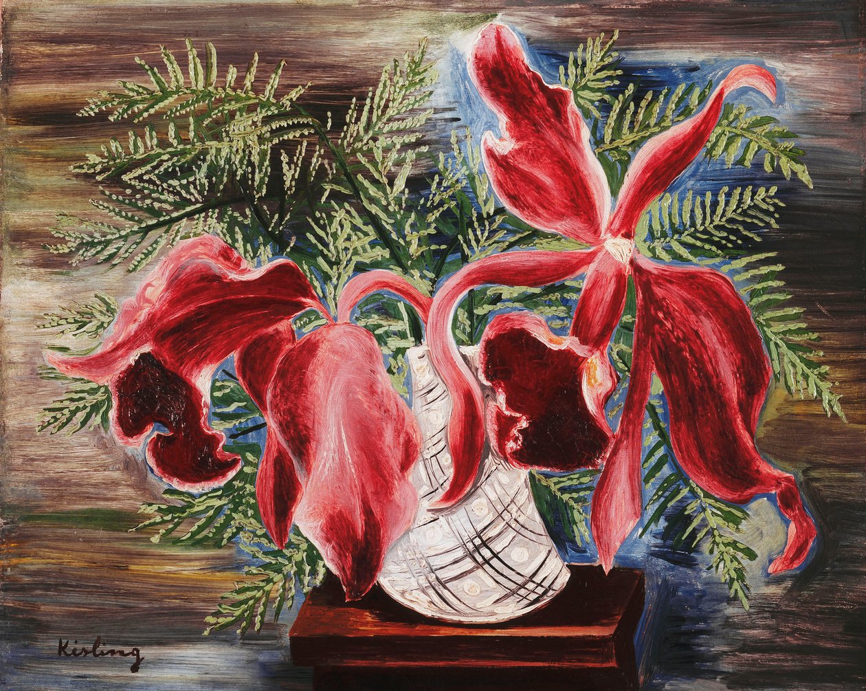 Orchideák; Orchideák alkotó: Moise Kisling