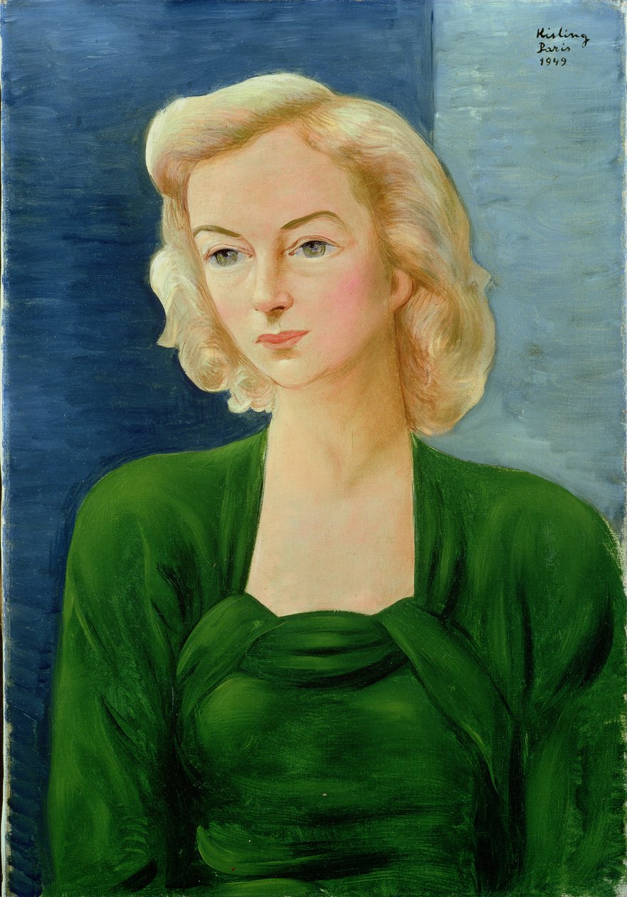 Madame Martin portréja alkotó: Moise Kisling