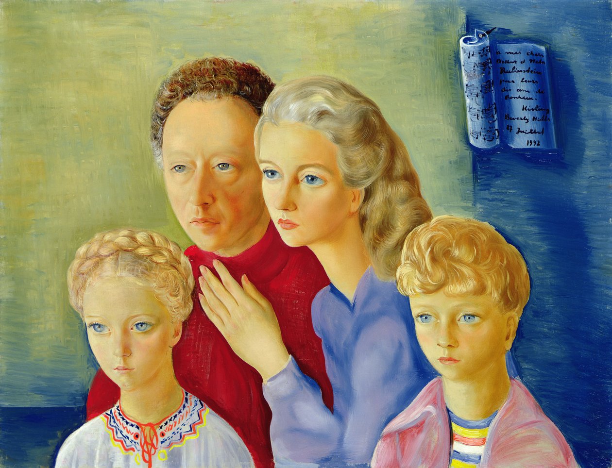 A Rubinstein család alkotó: Moise Kisling