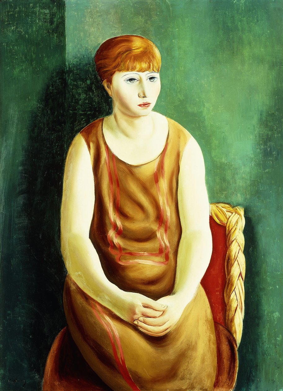 Ülő nő; Femme Assise alkotó: Moise Kisling