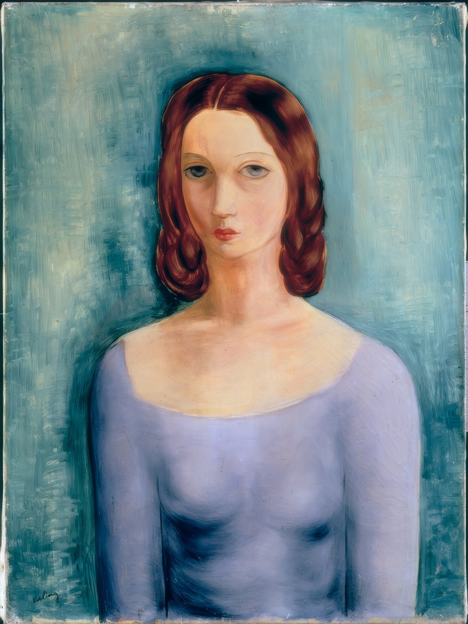 Fiatal nő alkotó: Moise Kisling