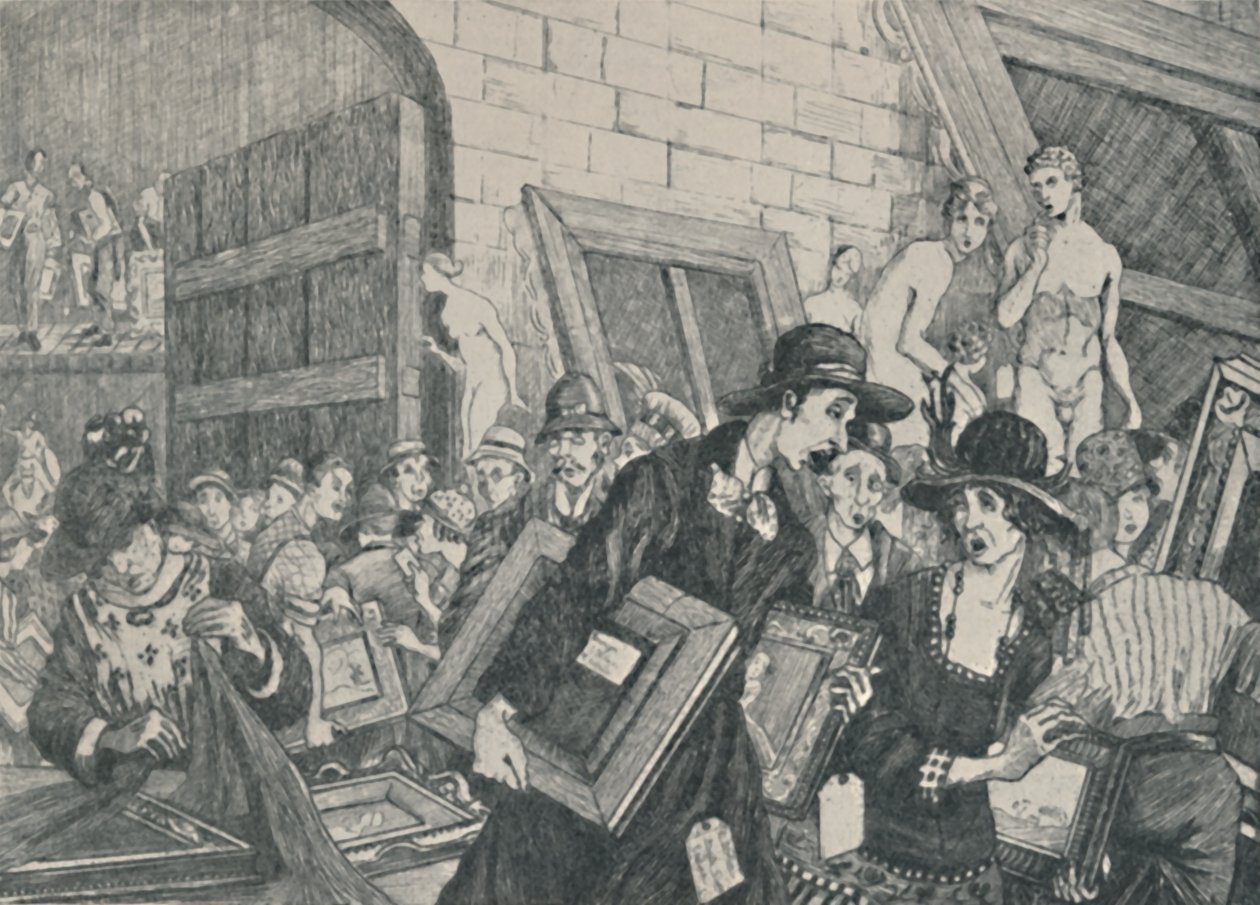 "Az elutasítottak", 1920 alkotó: Molly Campbell