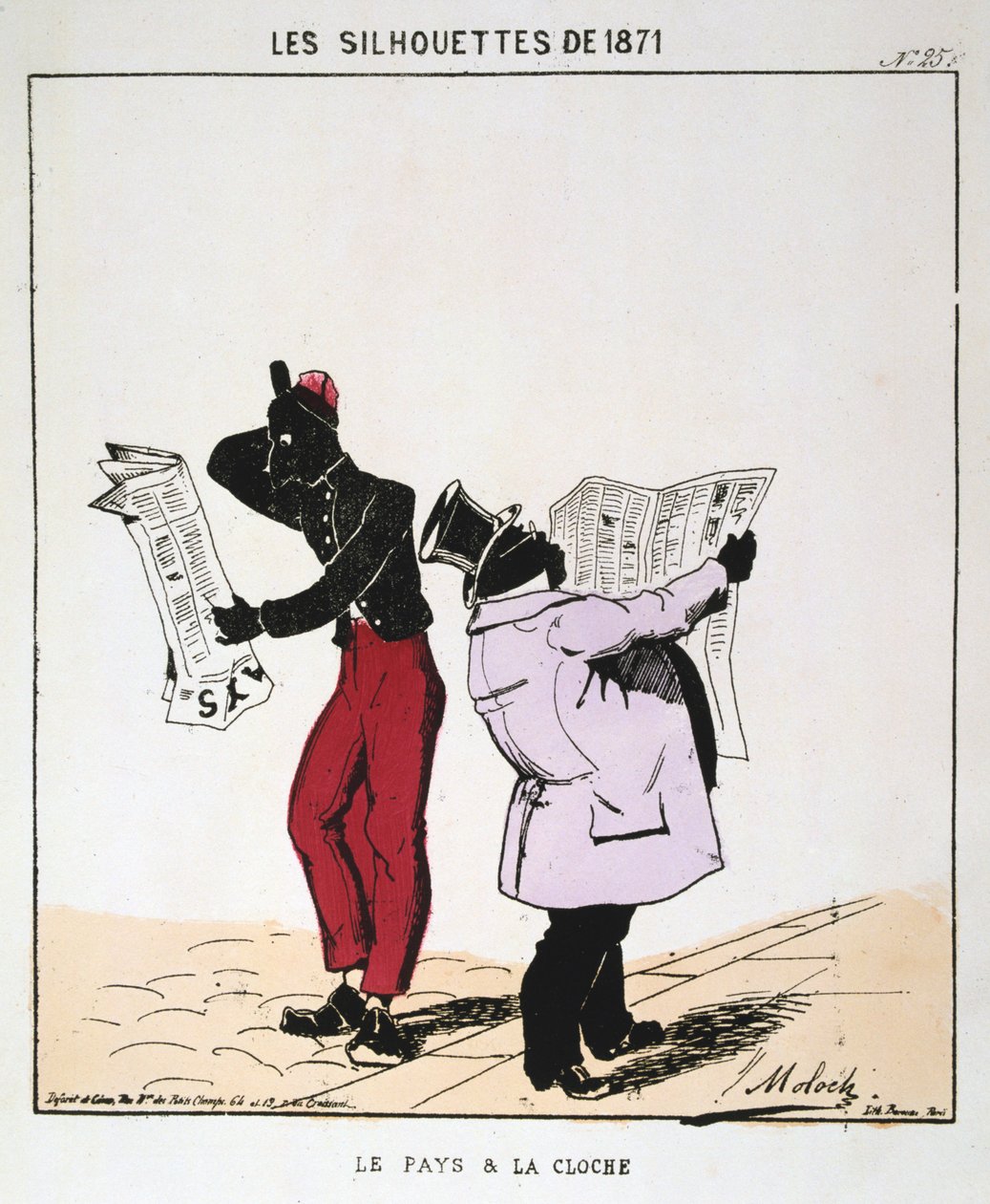 Az ország és a harang, 1871 alkotó: Moloch