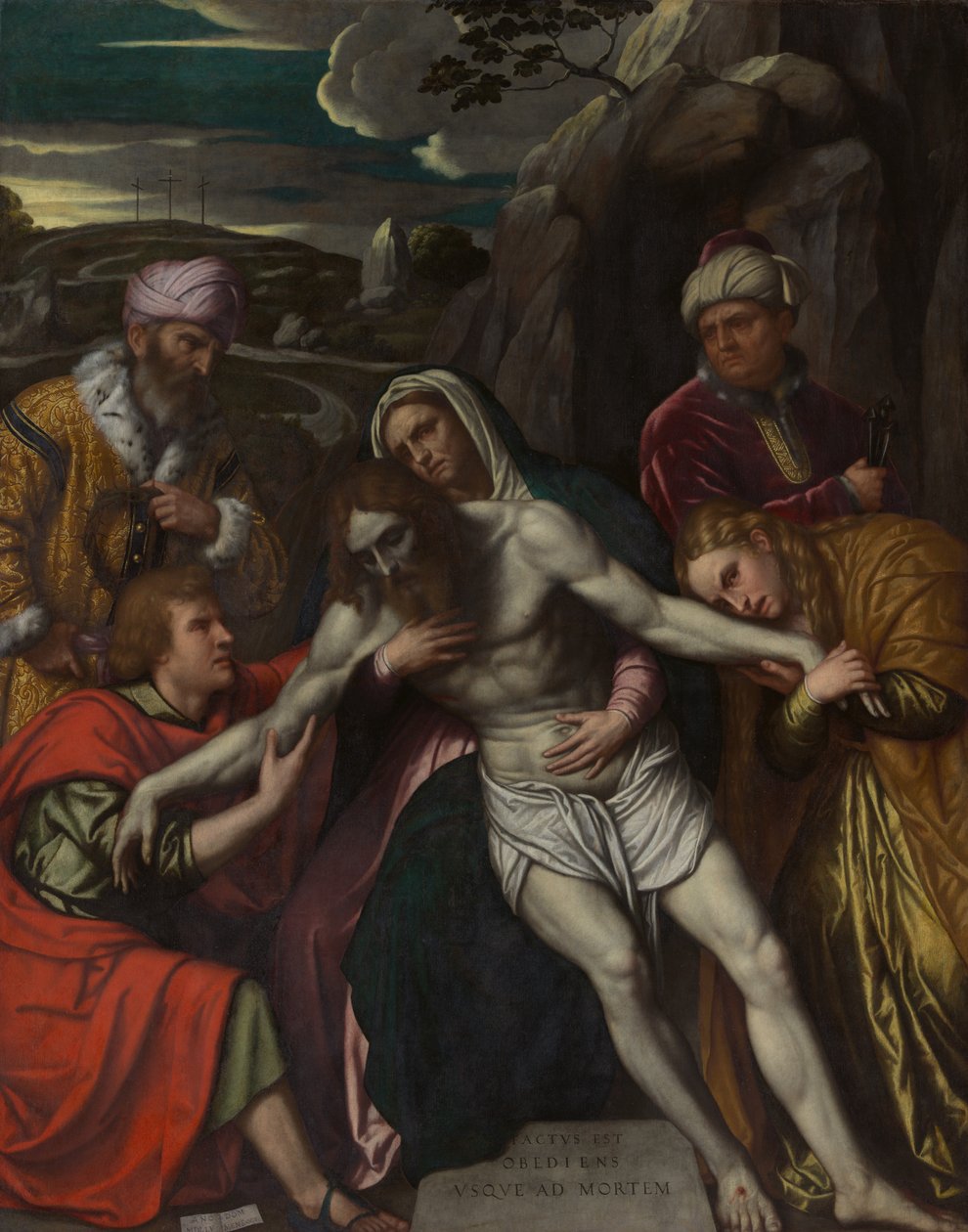 A síremlék, 1554. alkotó: Moretto da Brescia