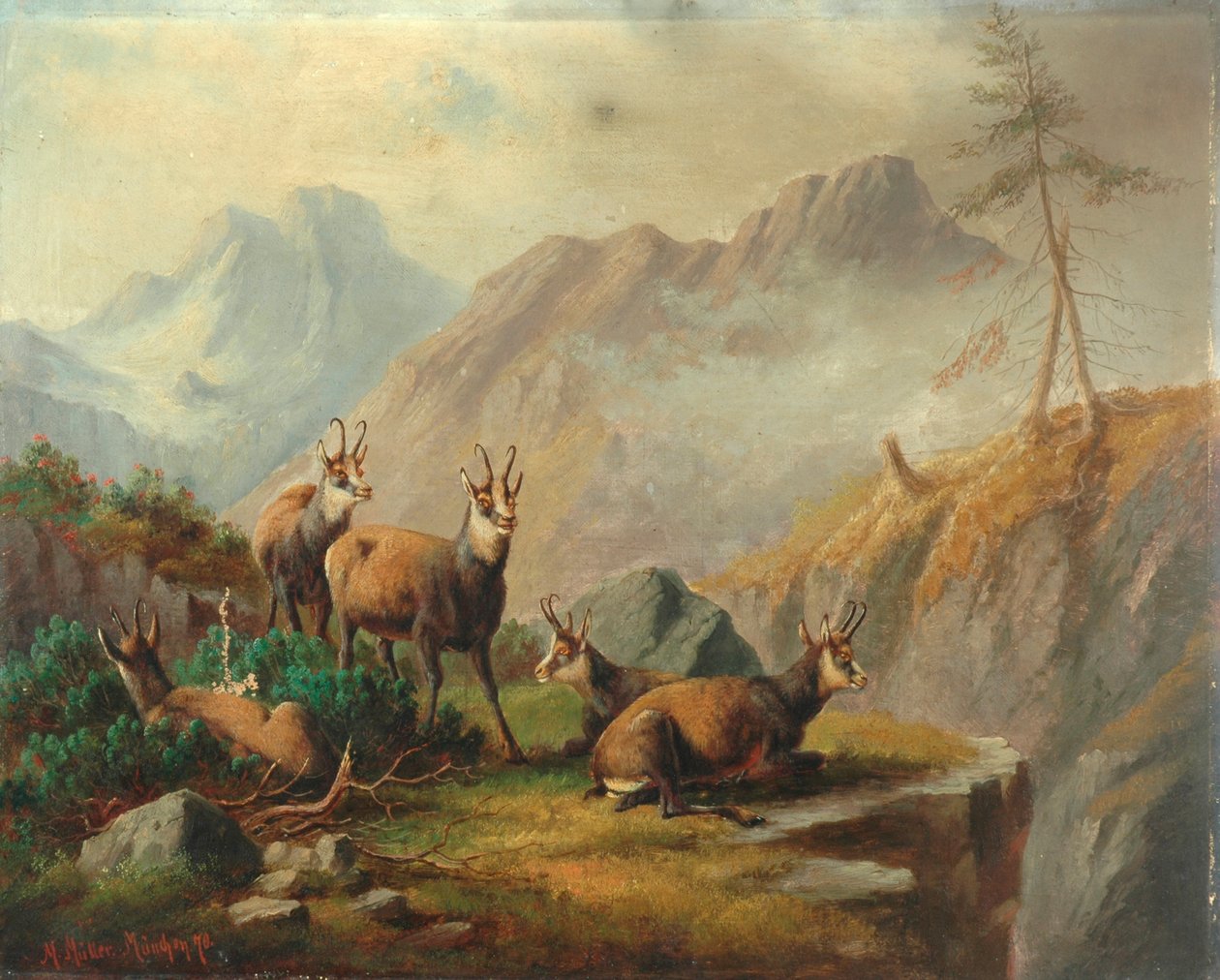 Táj, 1870 alkotó: Moritz Muller