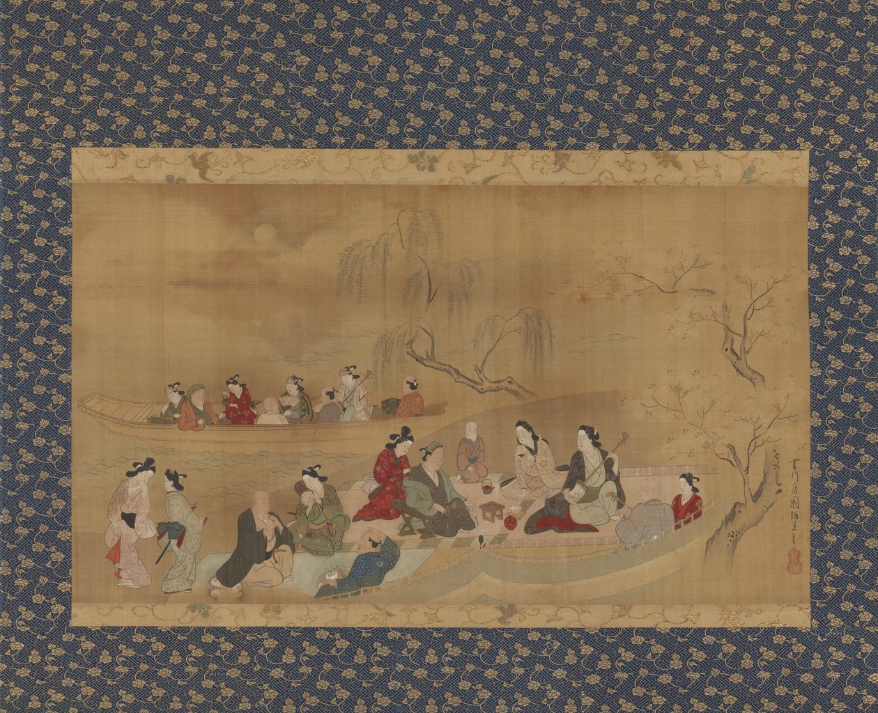 Egy piknik alkotó: Moronobu Hishikawa