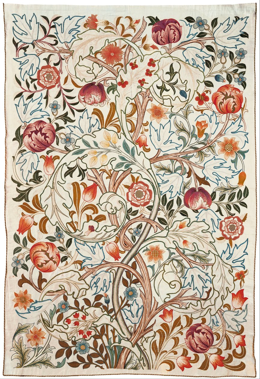 Acanthus ajtó alkotó: Morris and Company