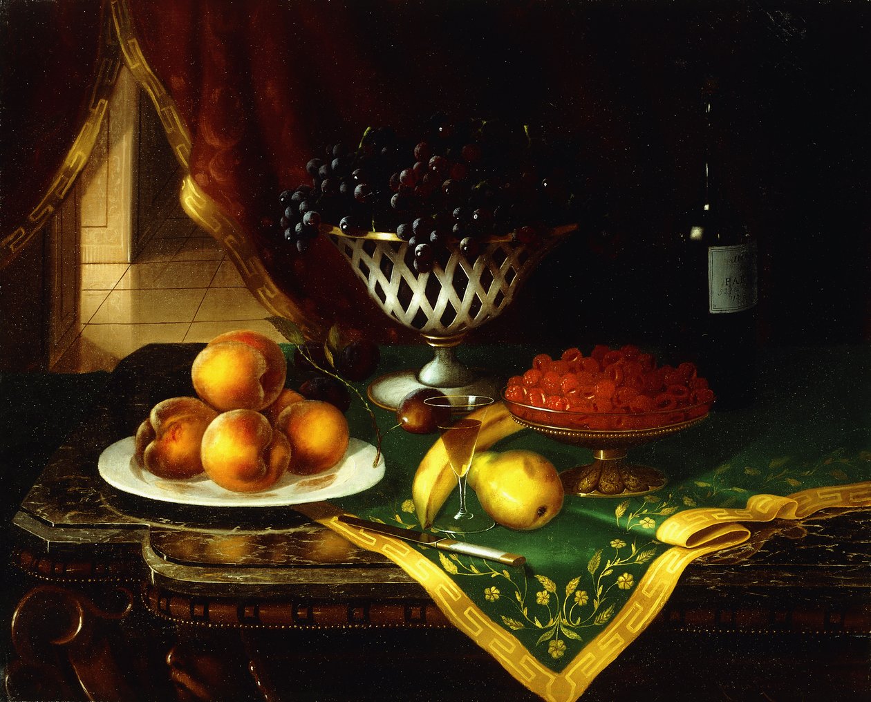 A desszertasztal, 1873 alkotó: Morston Constantine Ream