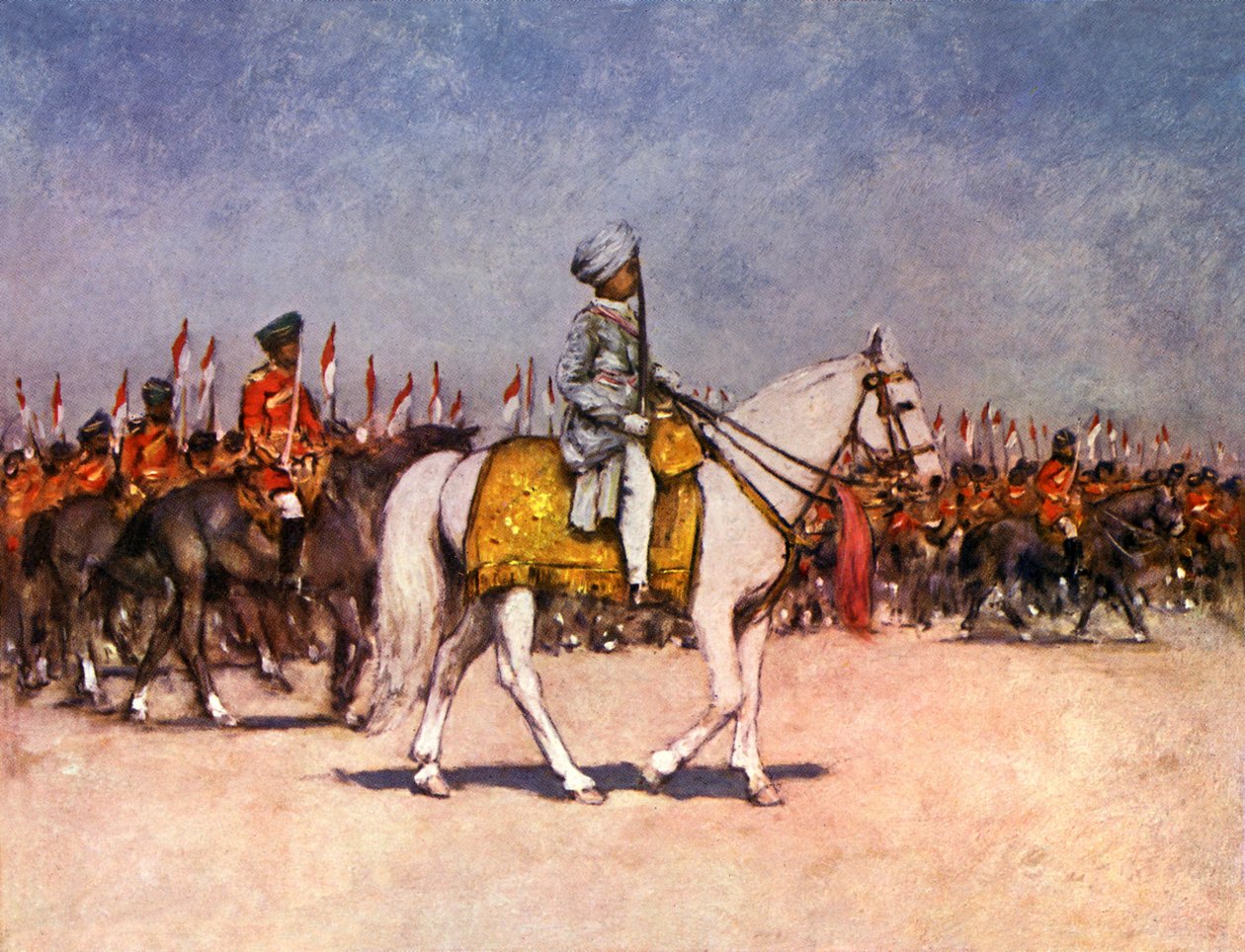 Delhi Durbar, 1903 alkotó: Mortimer Ludington Menpes