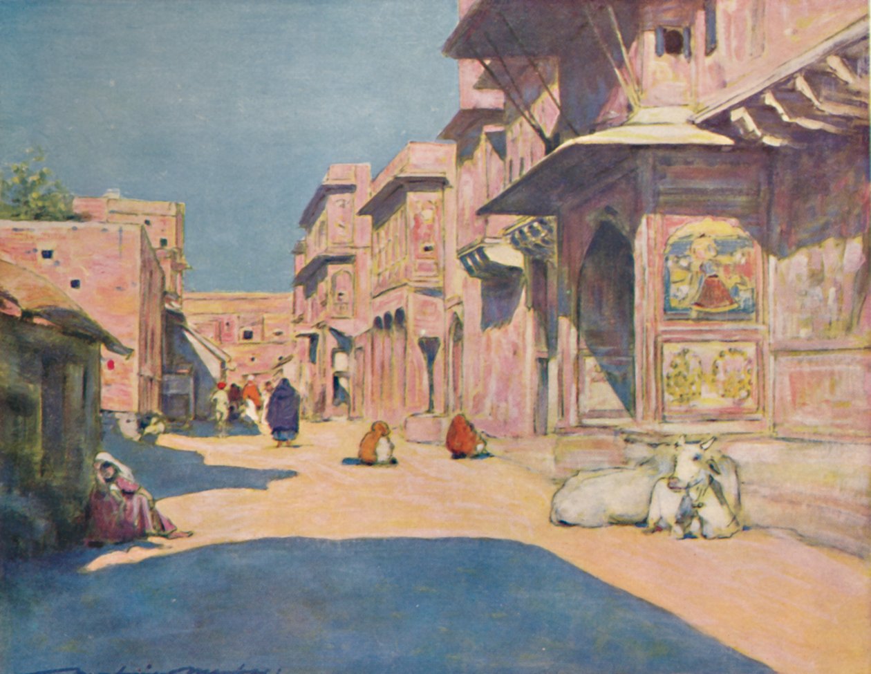 "Jeypore", 1903 alkotó: Mortimer L Menpes