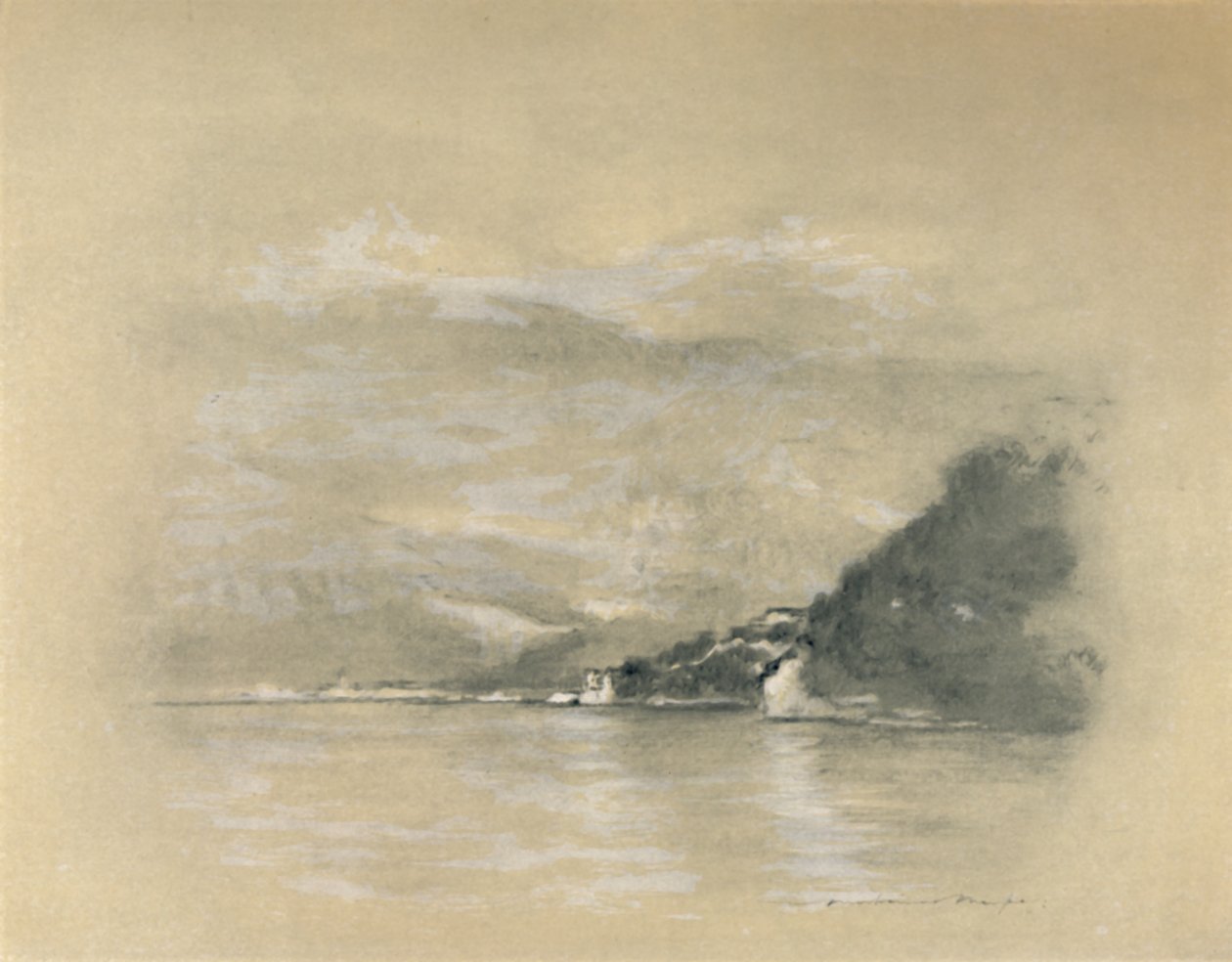 Luzerni-tó, 1903 alkotó: Mortimer L Menpes