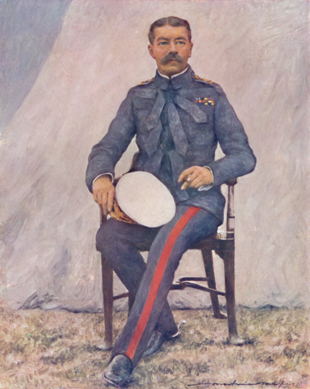 Lord Kitchener, 1903 alkotó: Mortimer L Menpes