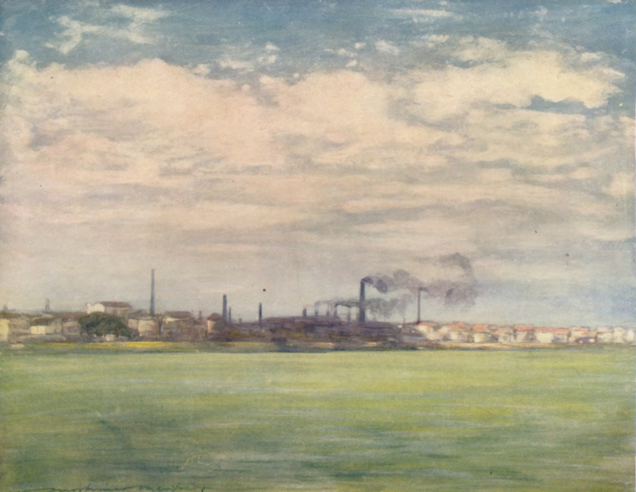 „A Szajnán”, 1903 alkotó: Mortimer L Menpes
