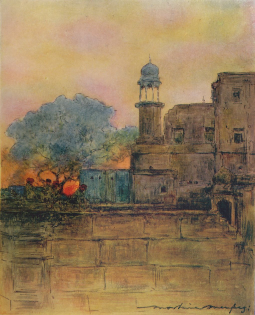 Anya, 1905 alkotó: Mortimer Ludington Menpes