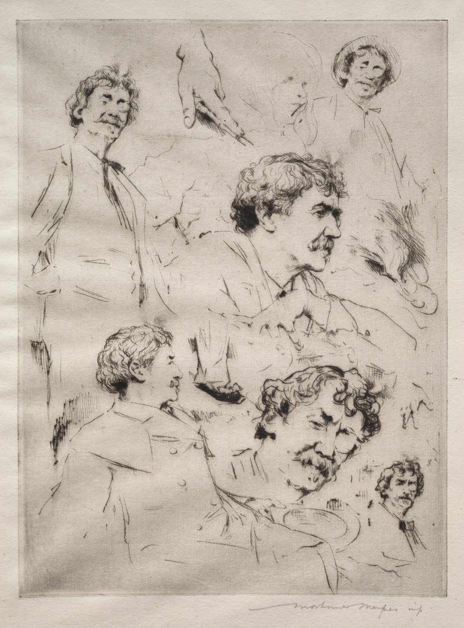 James MacNeill Whistler. alkotó: Mortimer Menpes