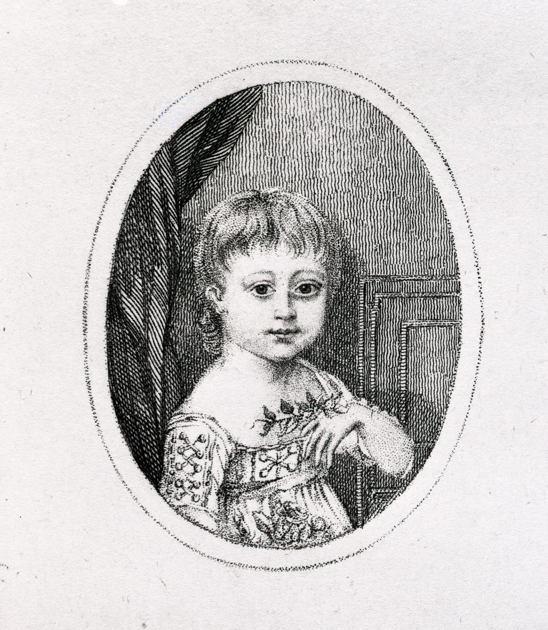 Miss Elizabeth Randles, 1804 körül alkotó: Moses Griffith
