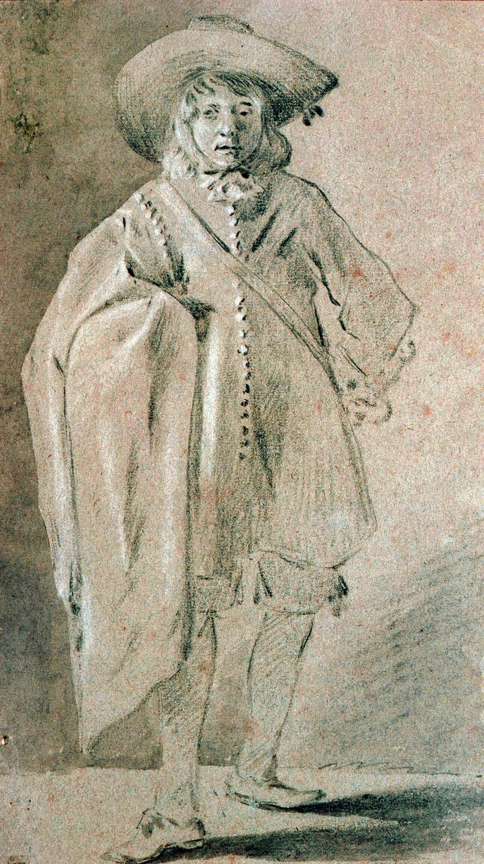 Önarckép, 1660-as évek. alkotó: Moses Ter Borch