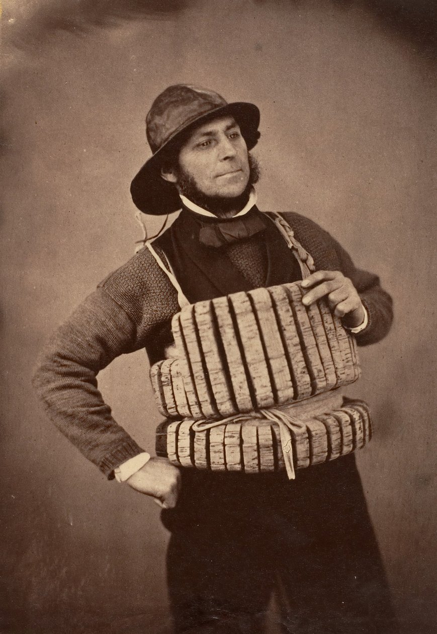 A Tenby mentőcsónak kapitánya, 1853-56. alkotó: Mr. Gonne