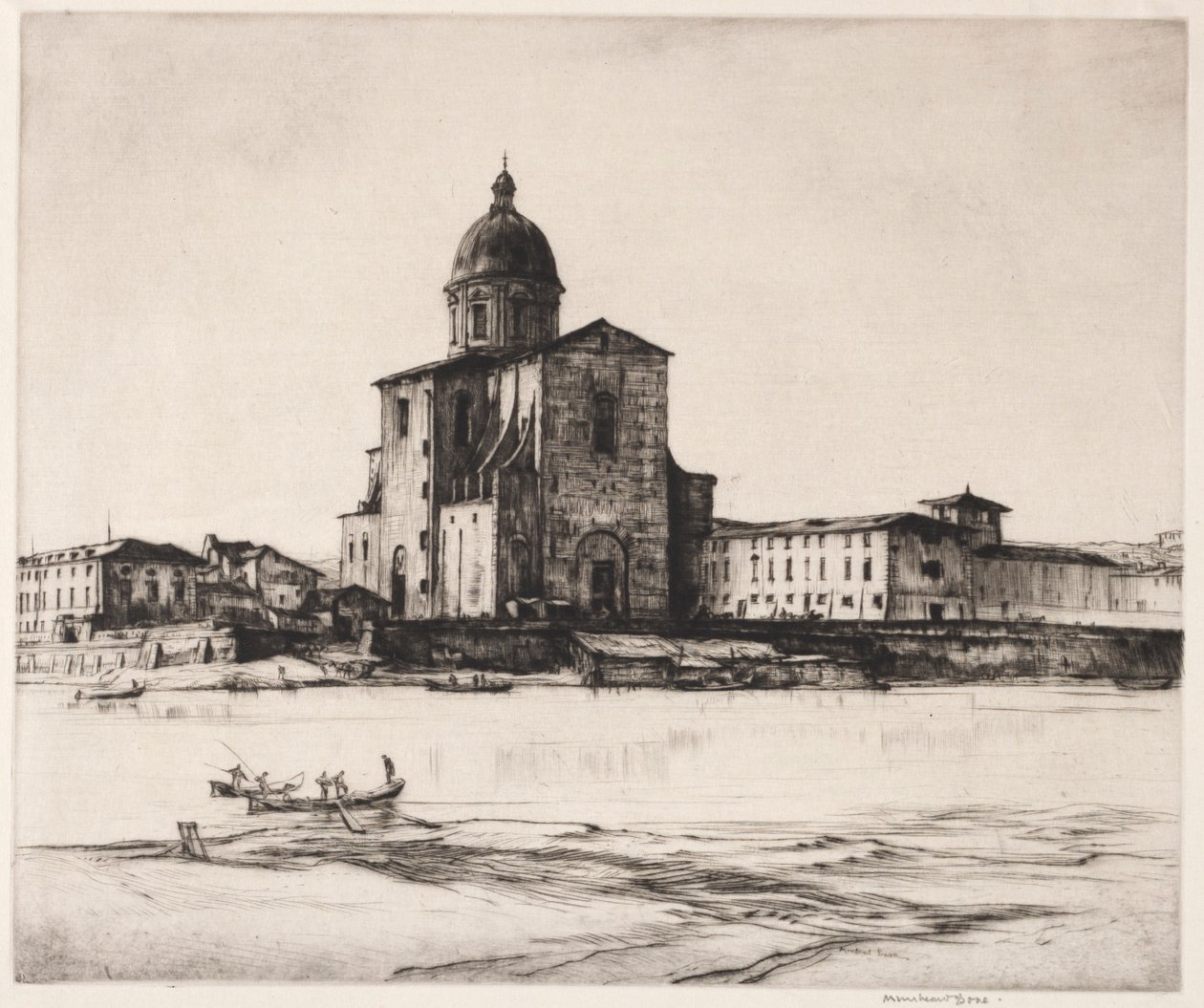 San Frediano in Cestello, Firenze alkotó: Muirhead Bone