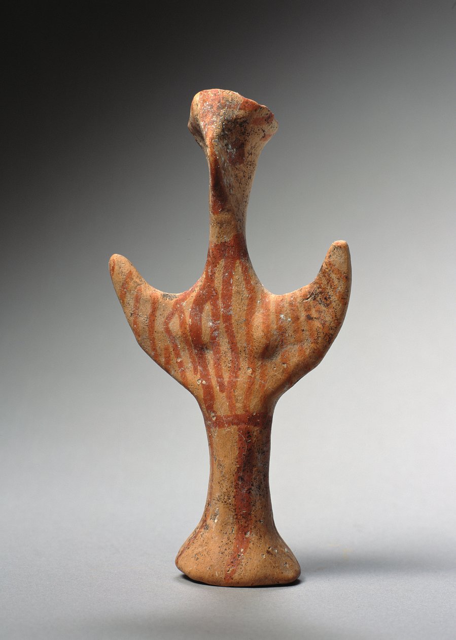 „Pszi” alak, ie 1400-1300 körül (terrakotta) alkotó: Mycenaean