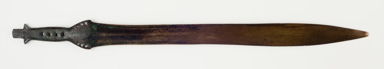 Kard, ie 1200 körül (bronz) alkotó: Mycenaean