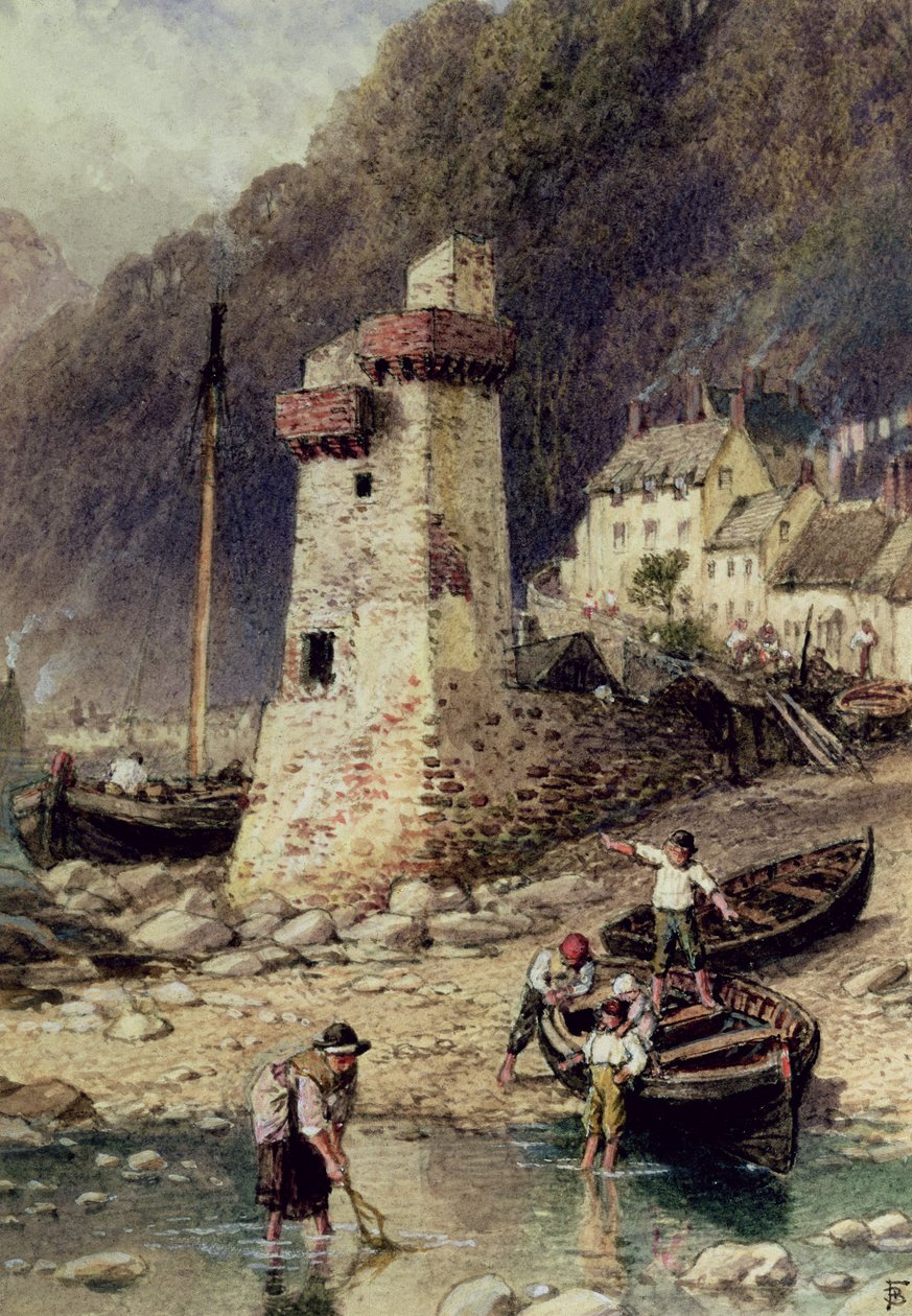Lynmouth, Devonshire alkotó: Myles Birket Foster
