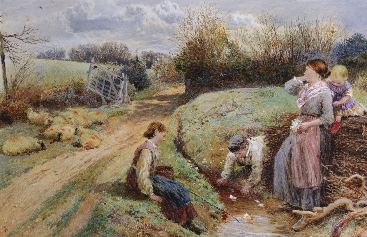 Tavasz alkotó: Myles Birket Foster
