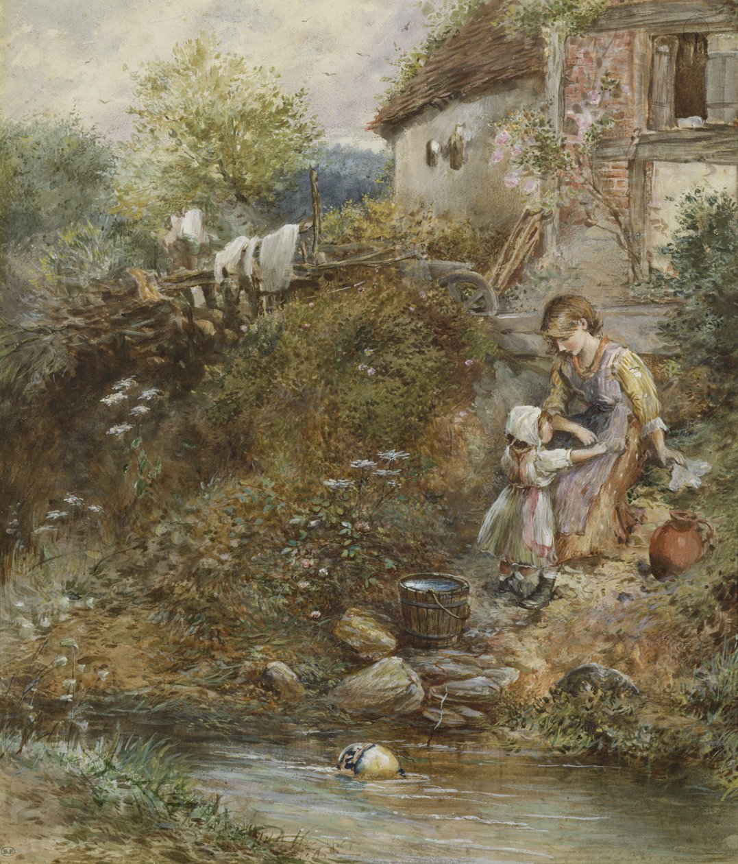 A mosónap (wc papíron) alkotó: Myles Birket Foster