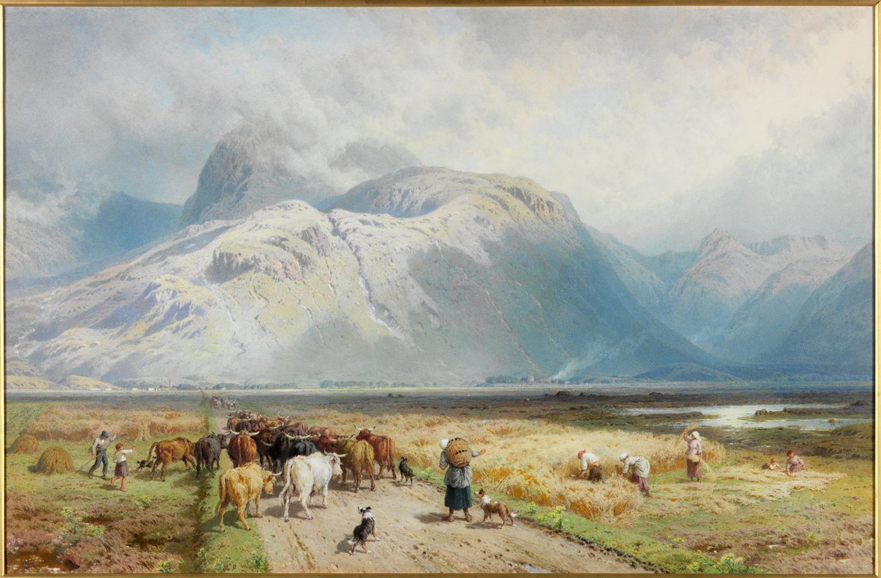 Ben Nevis alkotó: Myles Birket Foster