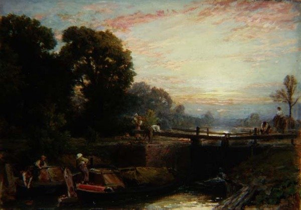 Zár naplementében alkotó: Myles Birket Foster