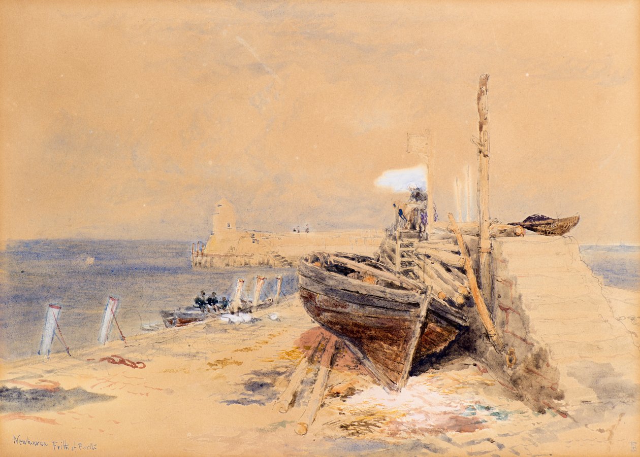Newhaven, Firth of Forth alkotó: Myles Birket Foster
