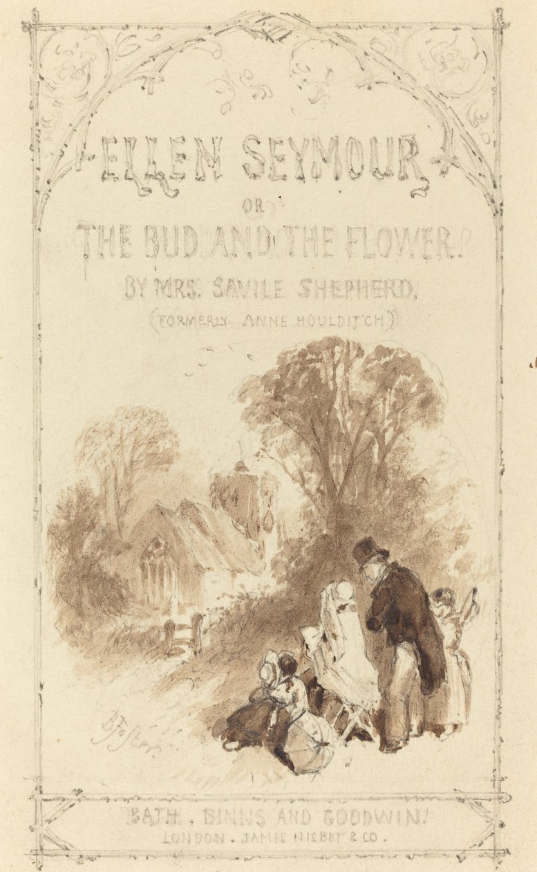 "Ellen Seymour" címlapja alkotó: Myles Birket Foster