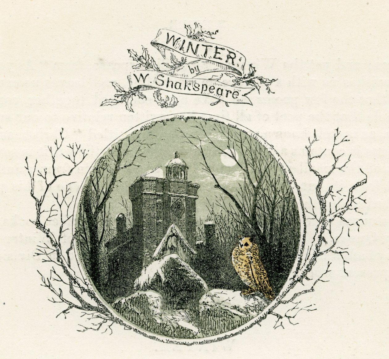 Tél – William Shakespeare alkotó: Myles Birket Foster