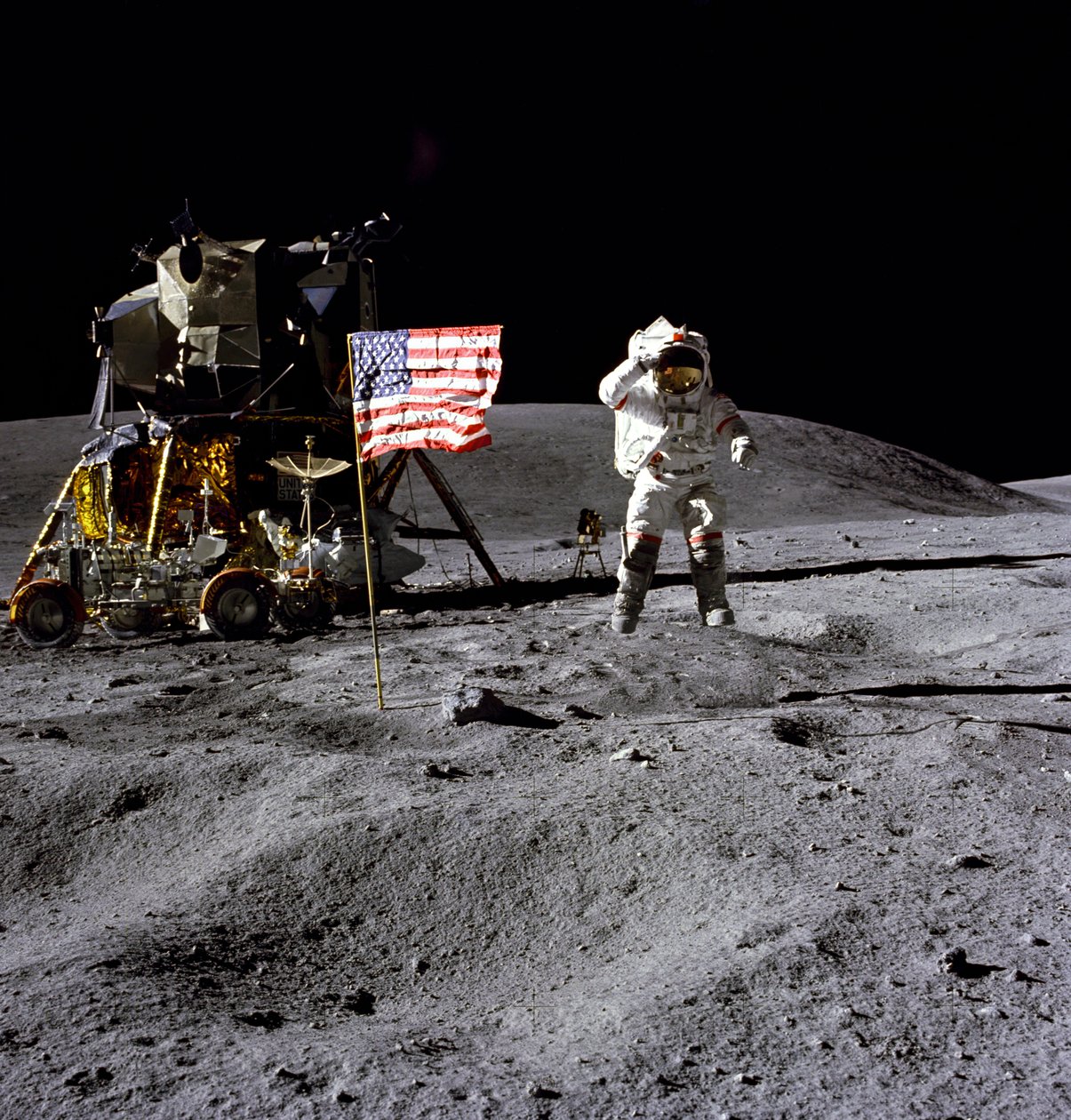 Apollo 16 – NASA, 1972. alkotó: NASA Images