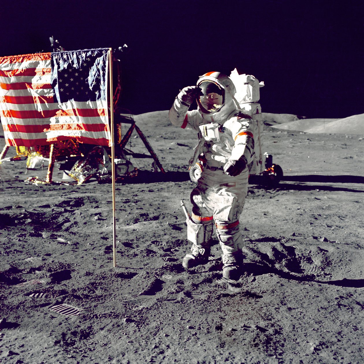 Apollo 17 – NASA, 1972. alkotó: NASA Images