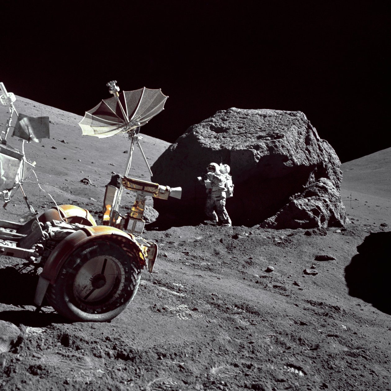 Apollo 17 – NASA, 1972. alkotó: NASA Images