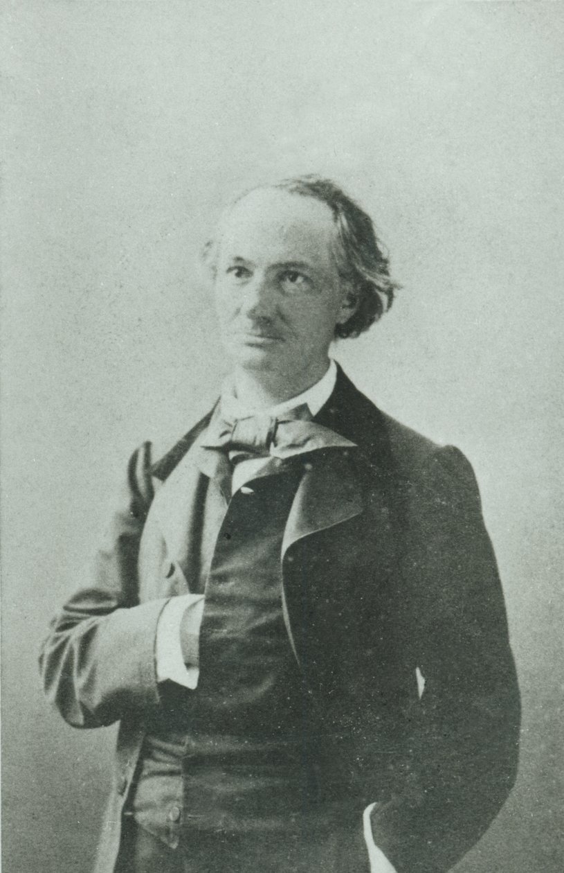 Charles Baudelaire (1821-67) alkotó: Nadar