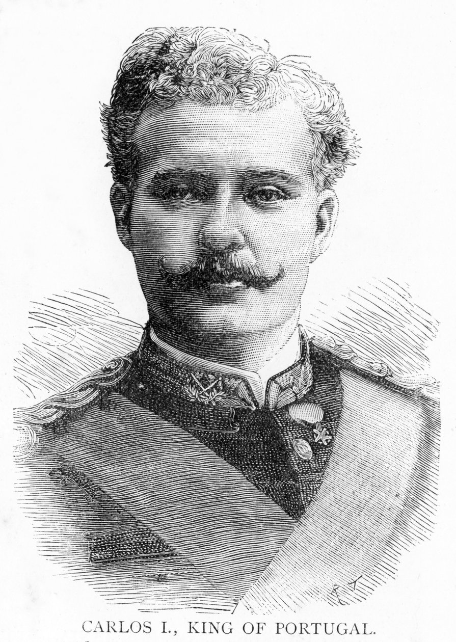 I. Károly portugál király, 1893 alkotó: Nadar