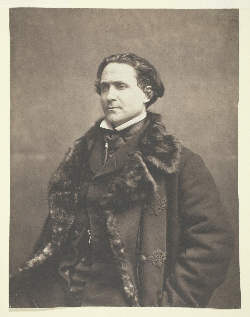 La Fontaine portréja alkotó: Nadar